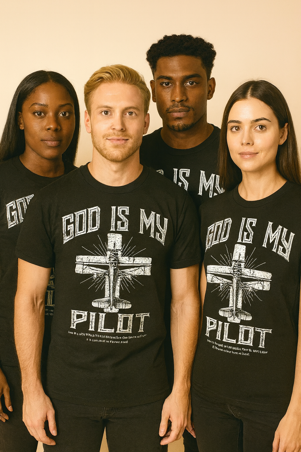 ✝️God Is My Pilot T Shirts